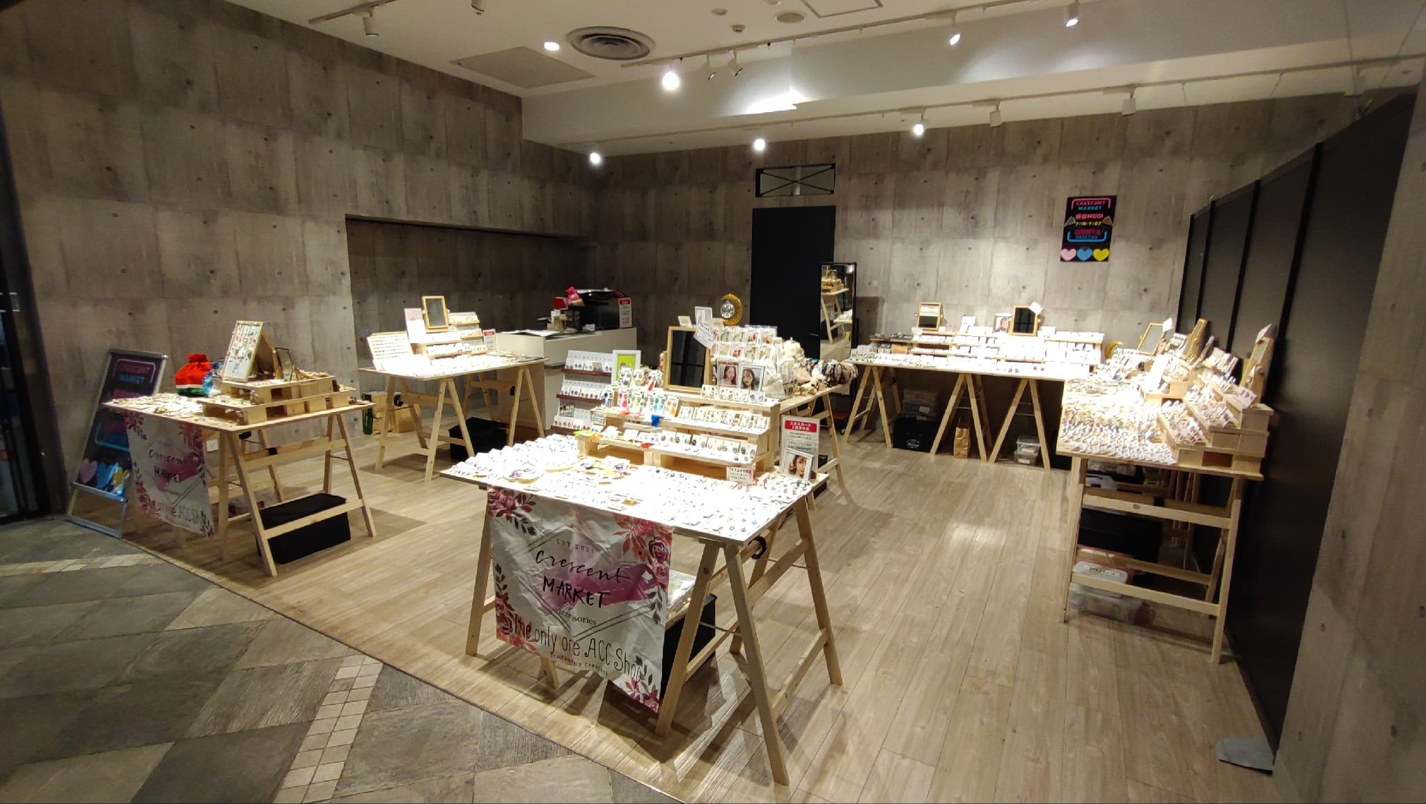 1階 カレンダリウムD01【物販・PRイベント】入口すぐ、視認性がよく人通りの多い好立地スペース