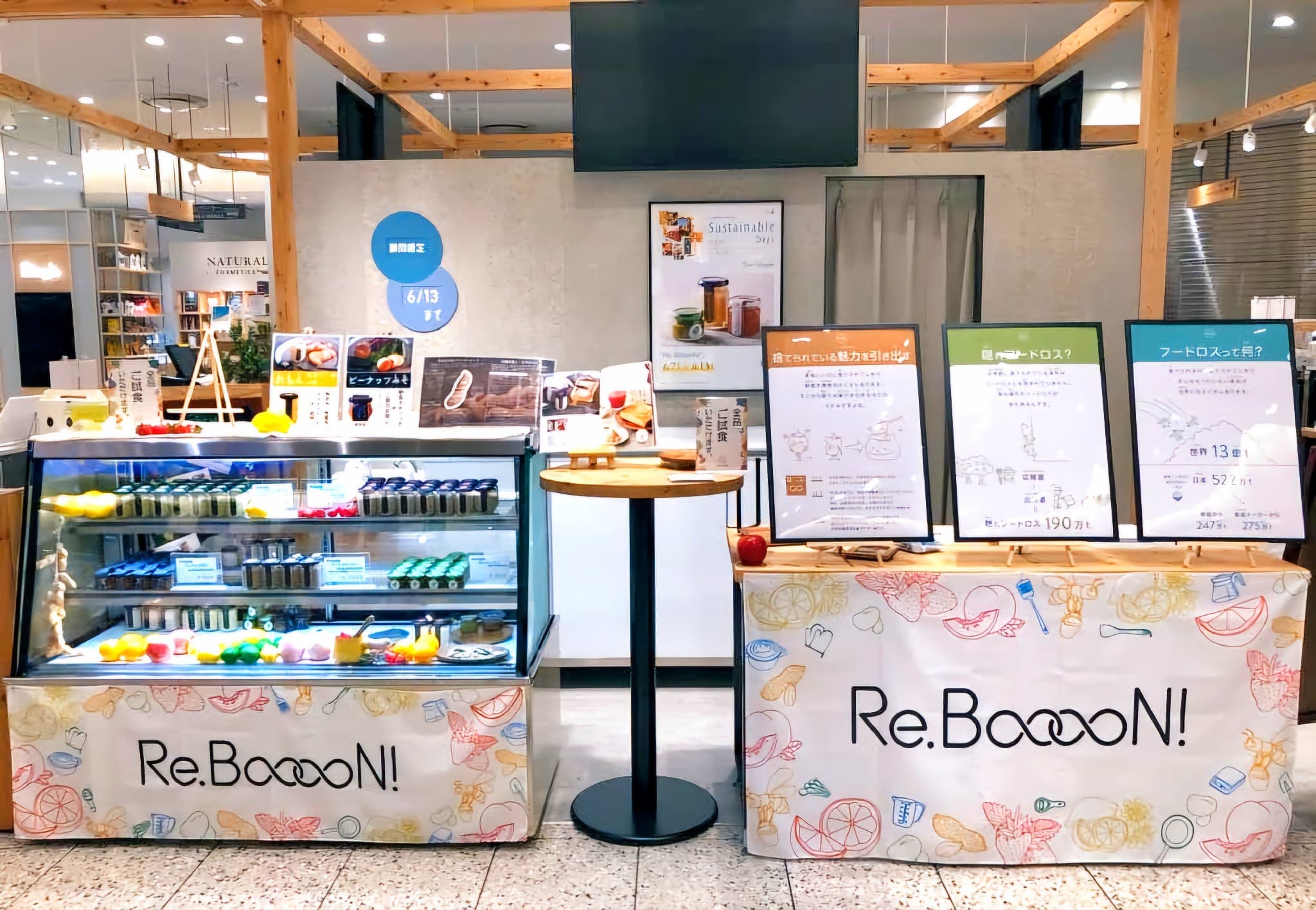 B1階 カレンダリウムF03【食物販】店内入って正面、人通りも多く、スイーツなど食のポップアップに最適