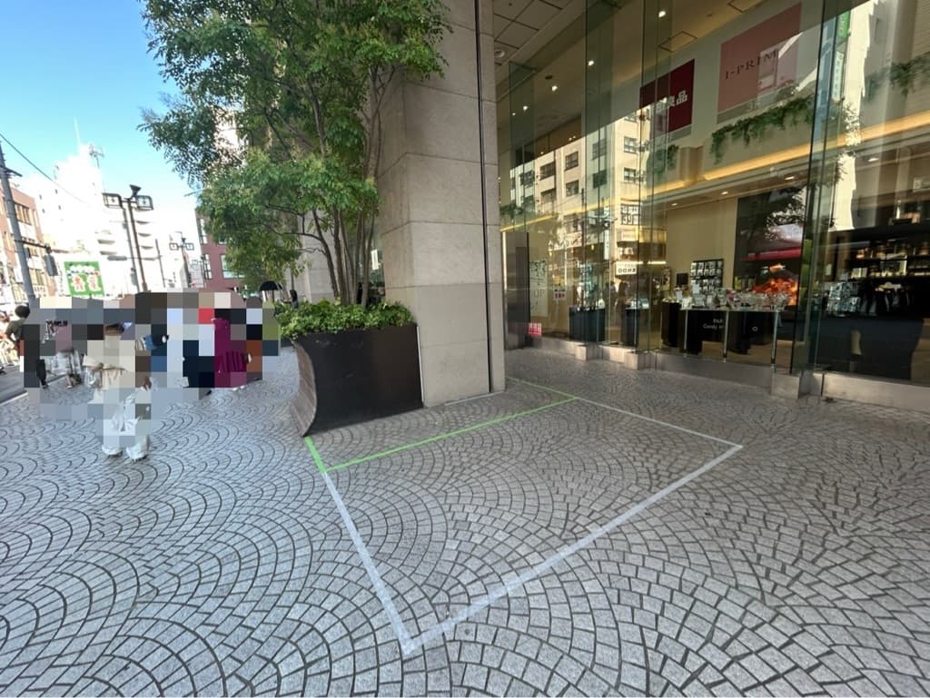 1階 店頭 パブリックスペース3【食物販・物販/物産展】正面入口前で人通り抜群の屋外スペース1