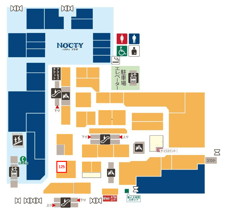 125の図面・フロアマップ
