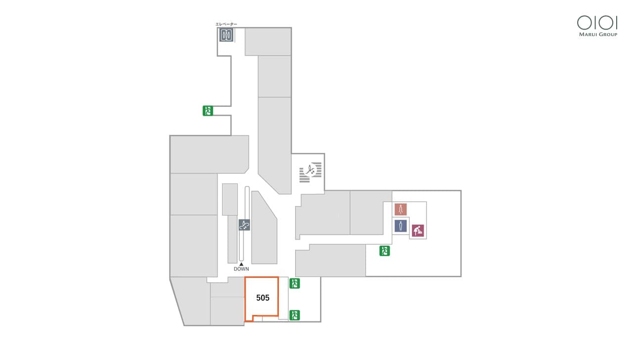 505の図面・フロアマップ