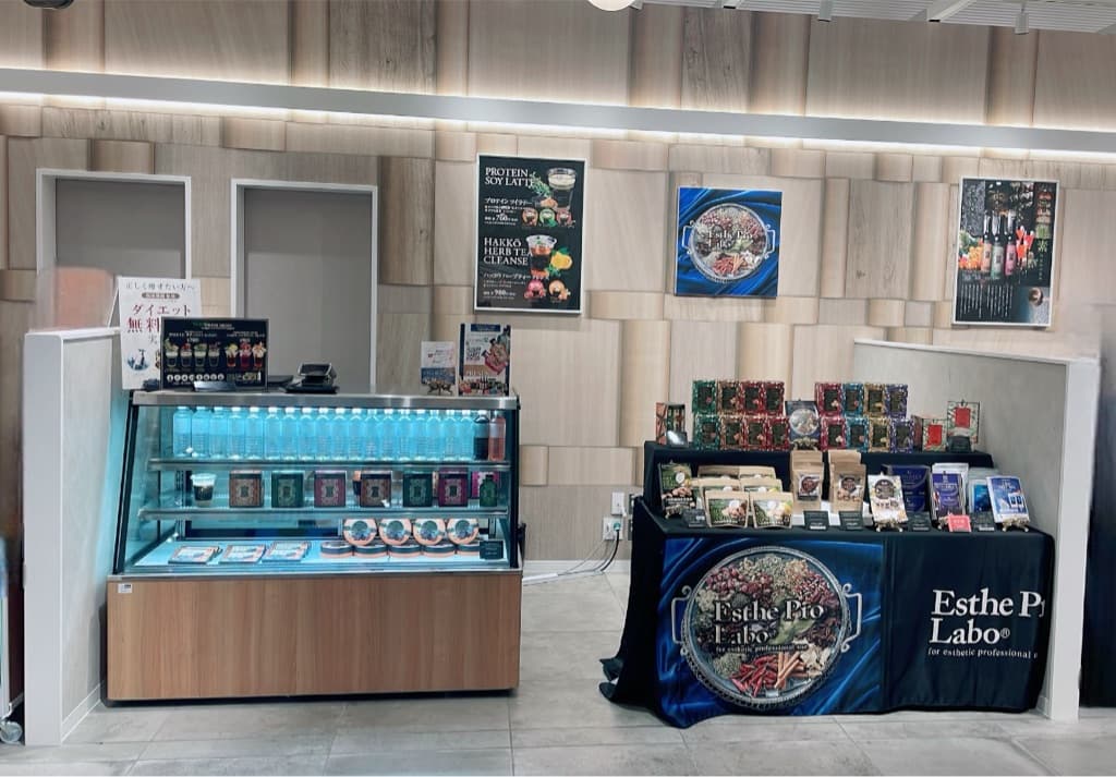 什器付きの区画です