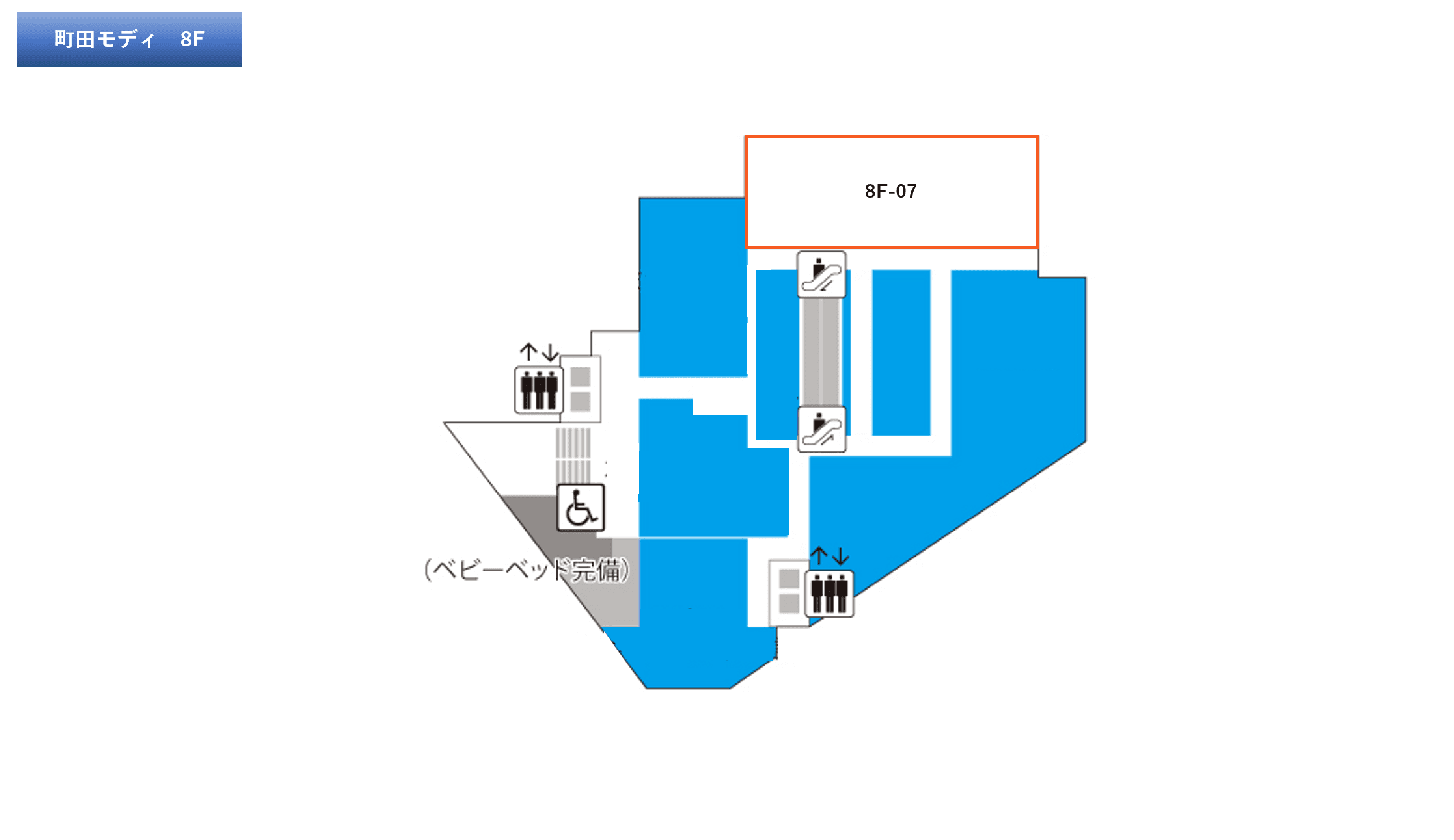 8F-07の図面・フロアマップ