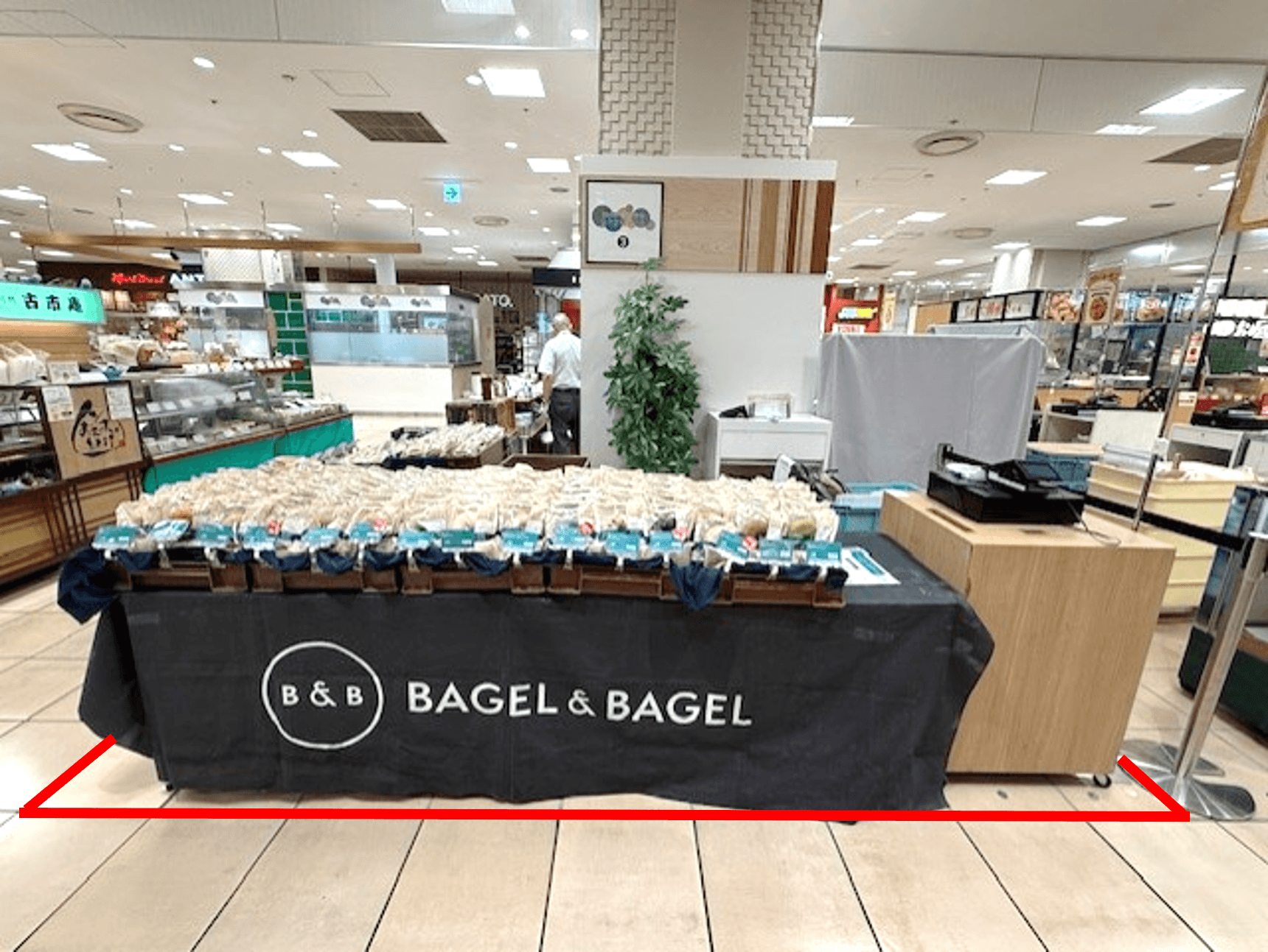 1階 カレンダリウムF19【食・物販】コンパクトなスペースでスイーツ、菓子などに最適なスペースです。