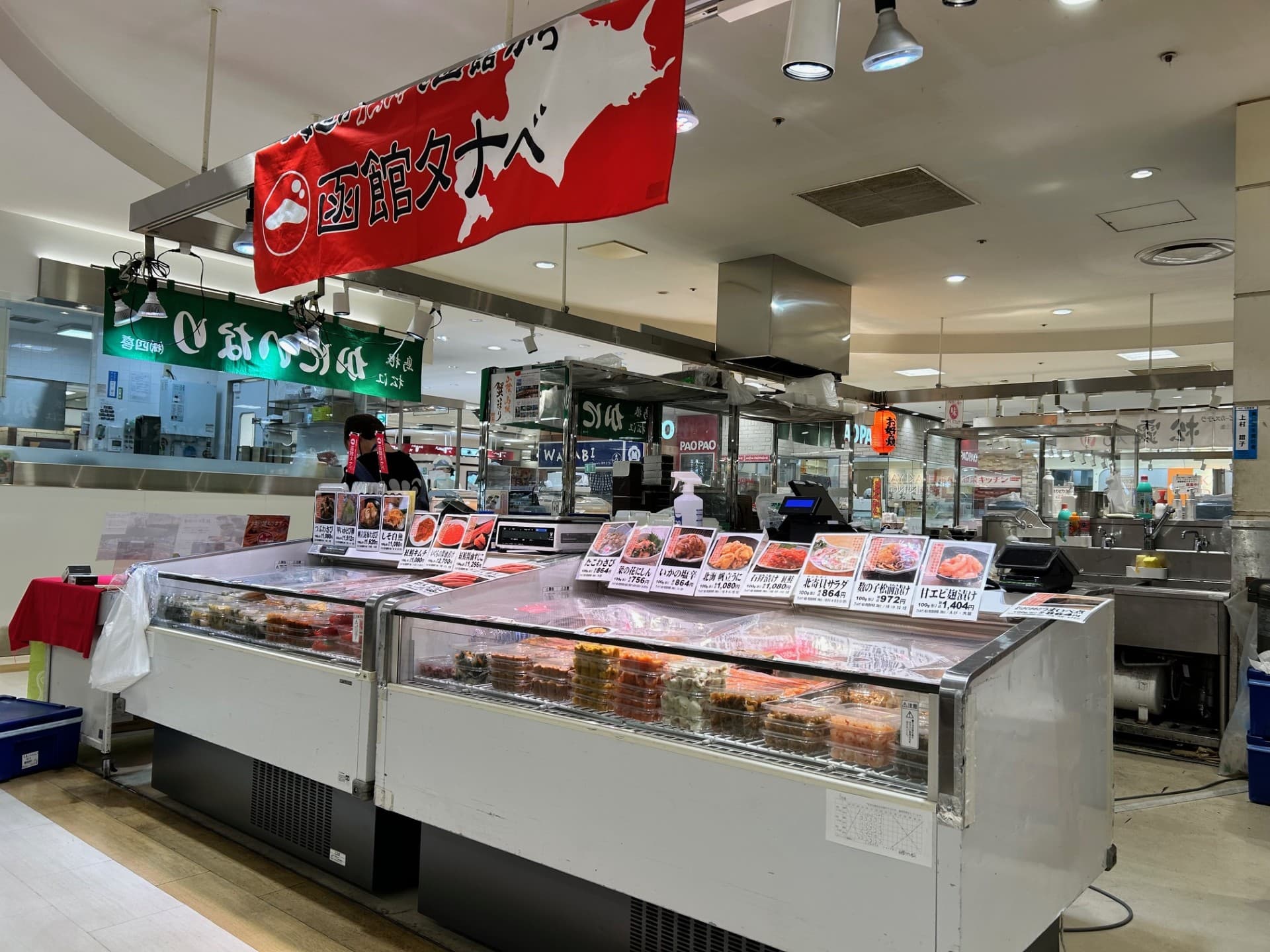 カレンダリウムF10【食物販・調理行為可能】駅直結!生鮮食品フロアーに位置し、トラフィックの多い区画です。実演販売に最適なスペースです。1