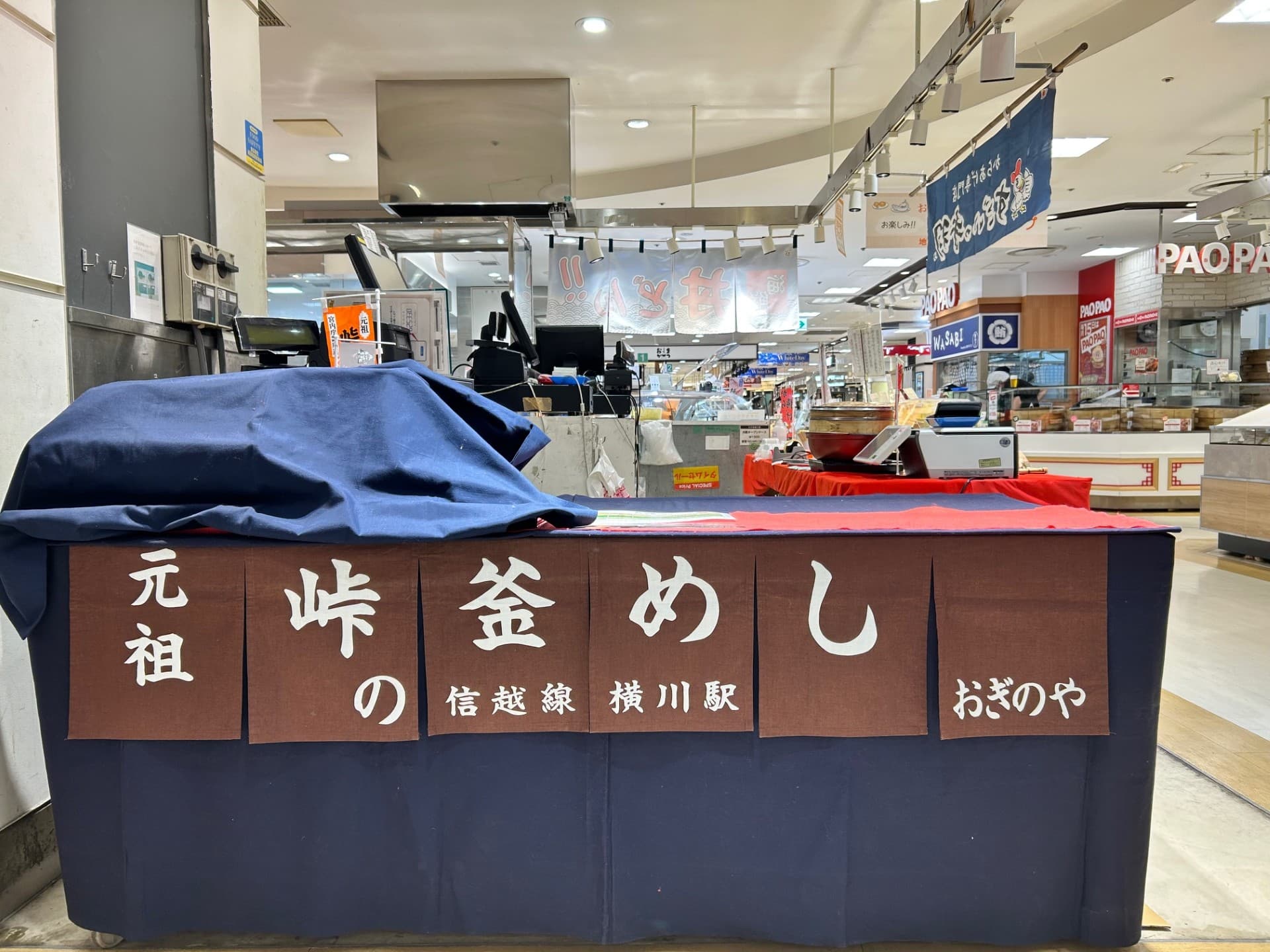 カレンダリウムF14【食物販・調理行為可能】駅直結!生鮮食品フロアーに位置し、トラフィックの多い区画です。実演販売に最適なスペースです。2