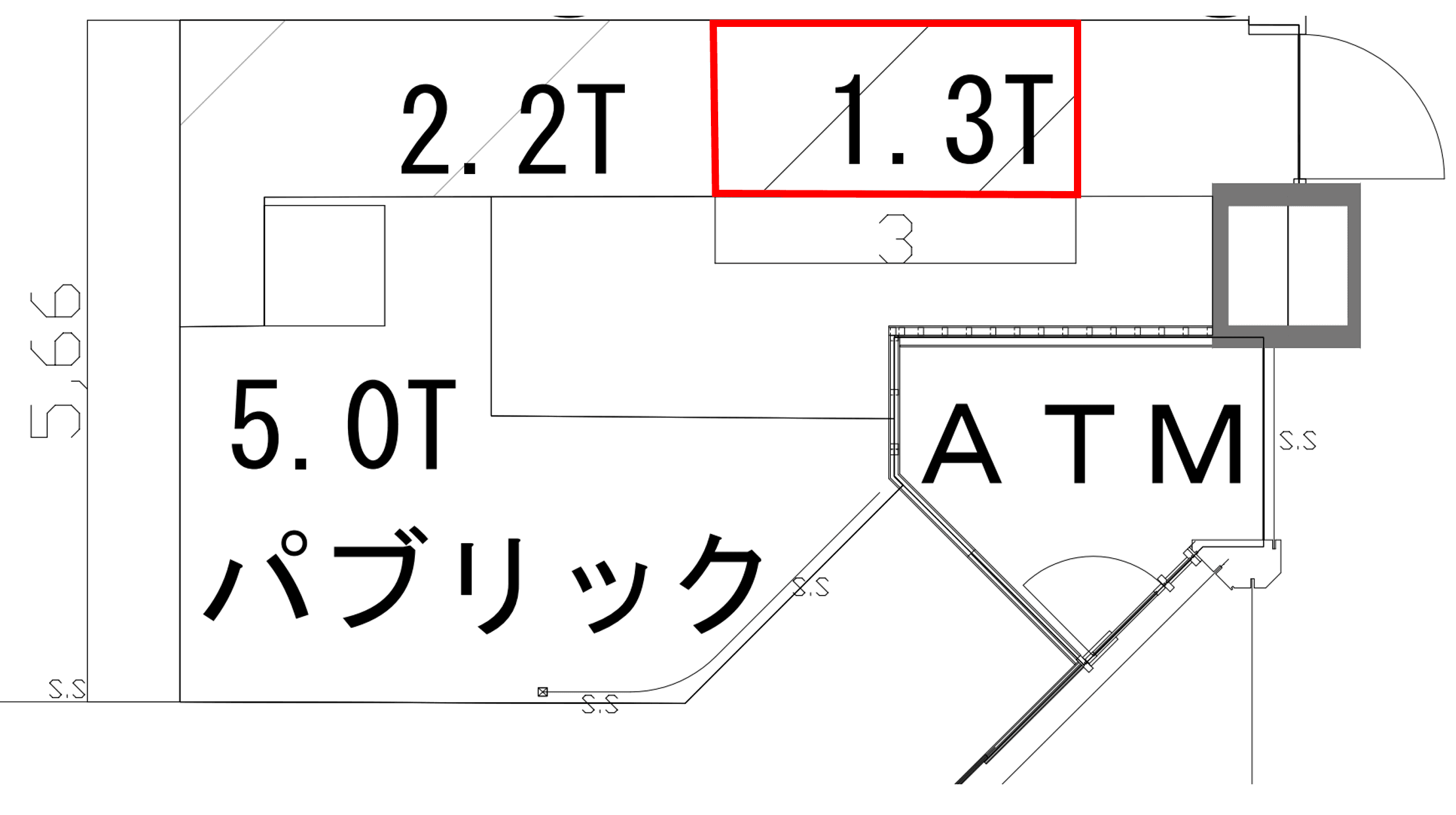 カレンダリウムF05(入口脇)駅直結!「お試し出店」もチャレンジしやすいスペースの図面・フロアマップ1