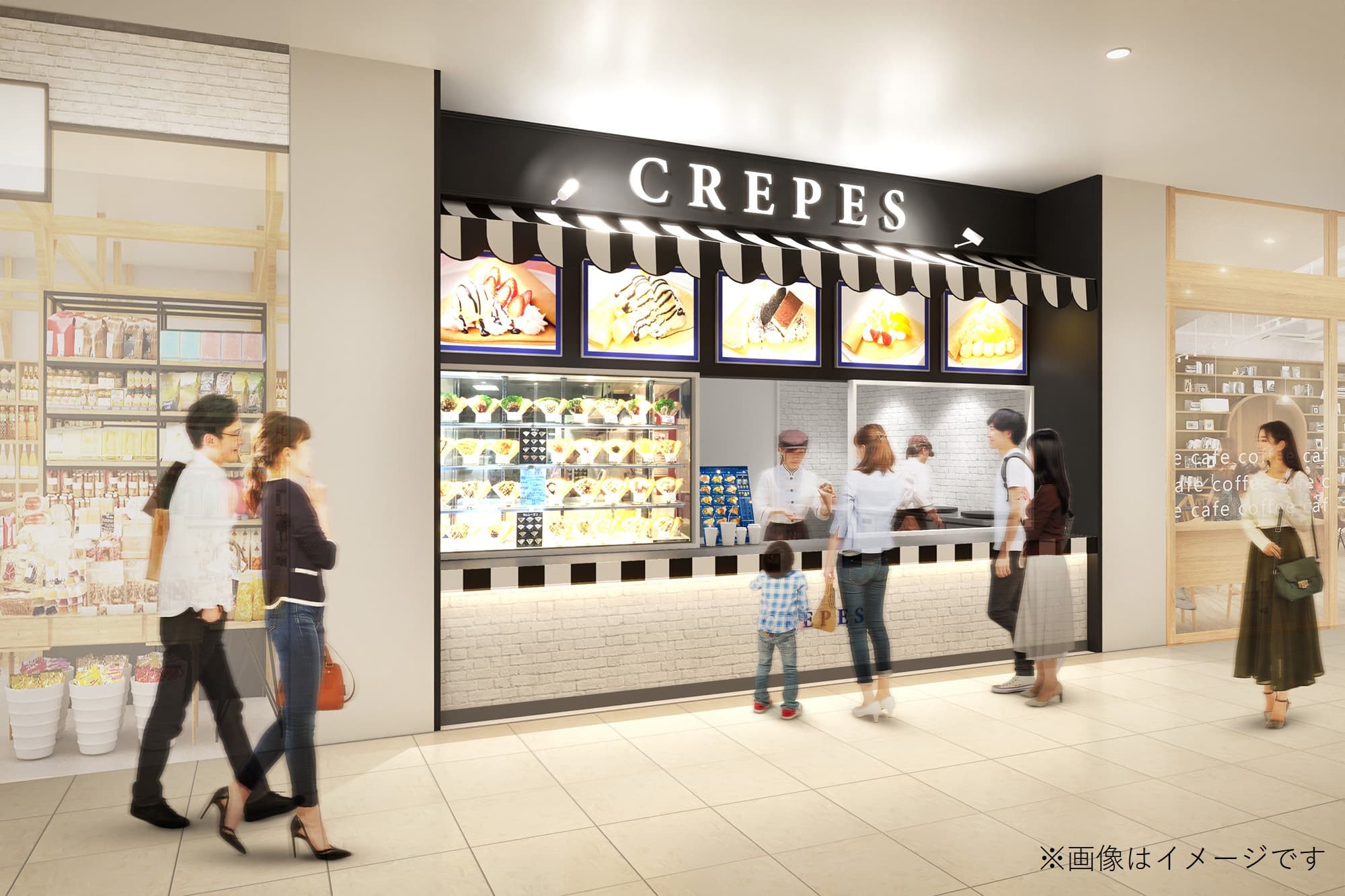 食物販テナント区画3坪~13坪1