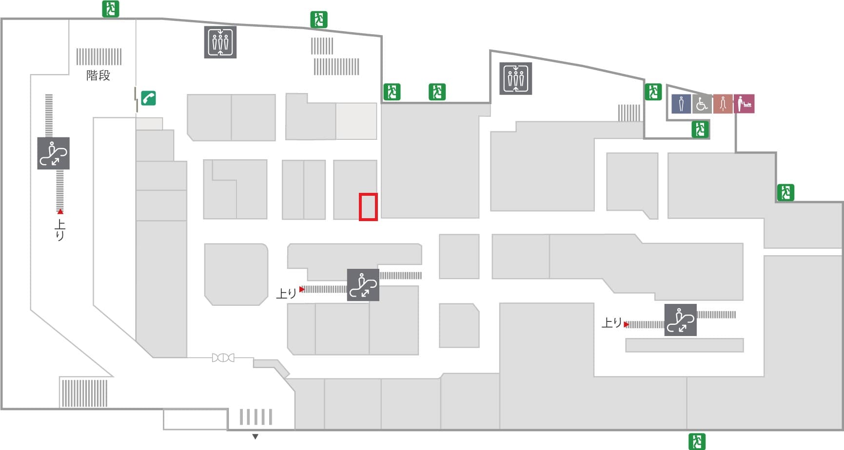 B1階 カレンダリウムF03の図面・フロアマップ