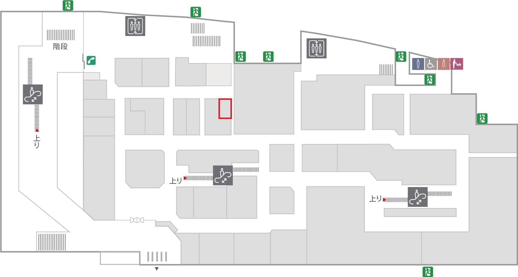 B1階 カレンダリウムF04の図面・フロアマップ