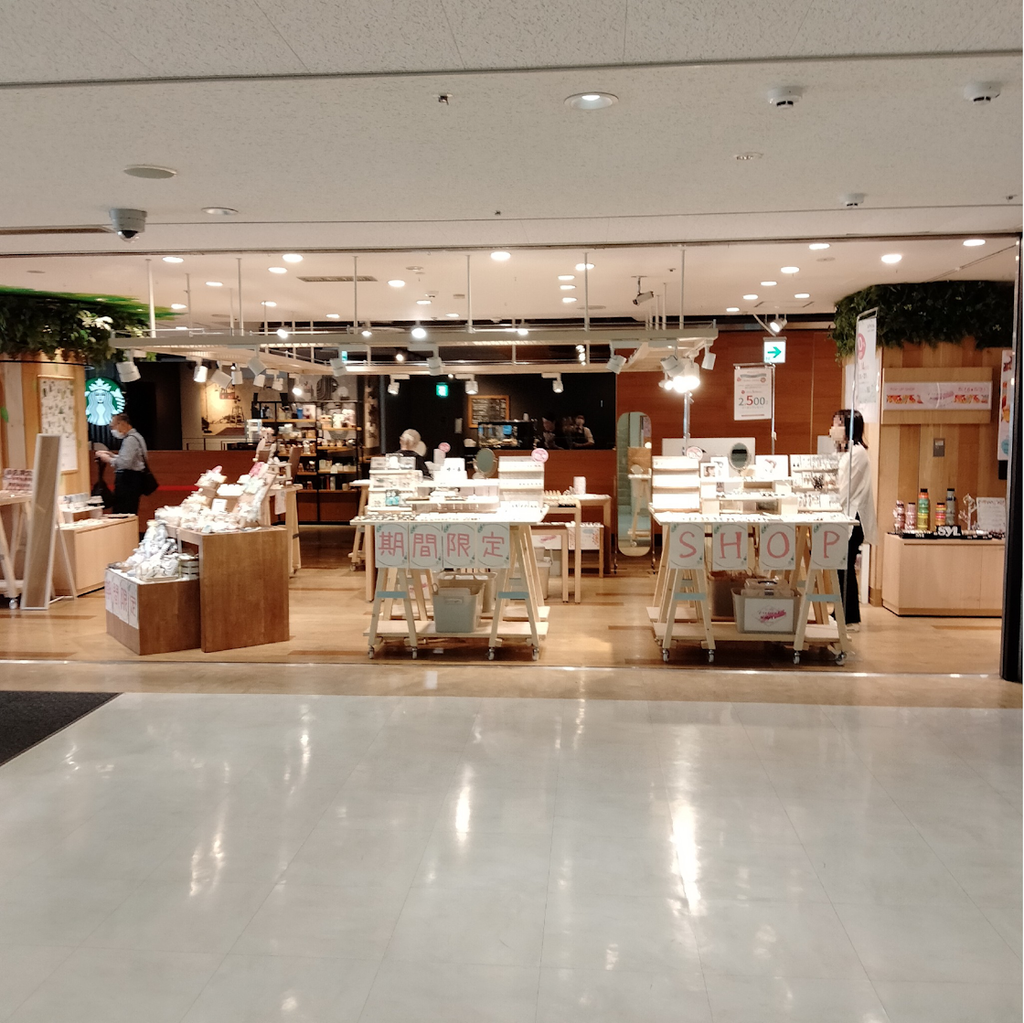 【柏マルイ】2階 カレンダリウムD01　雑貨や食物販のポップアップストア出店に最適なスペース。